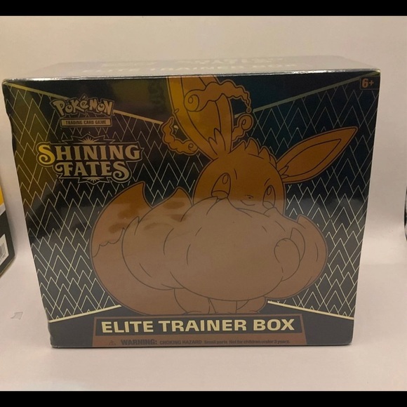 Pokemon TCG Shining Fates Elite Trainer Box ETB - Brand New - Factory Sealed - Picture 1 of 4